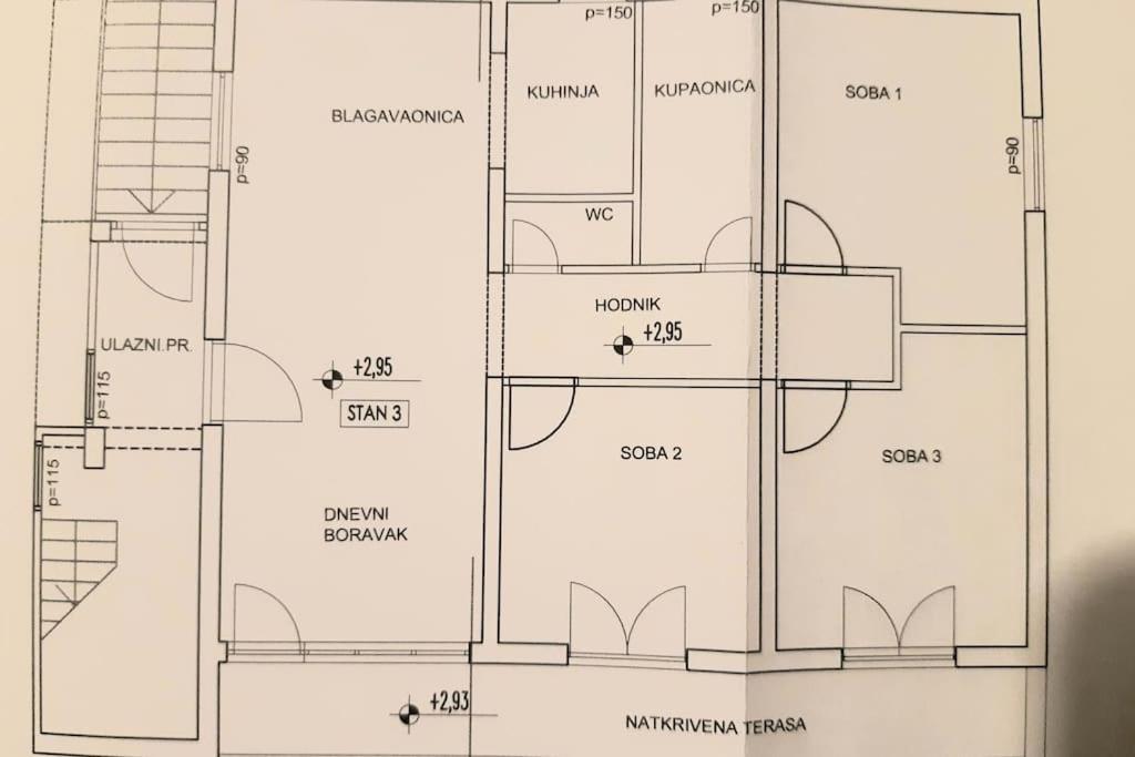 Amarante Apartments Каштела Экстерьер фото